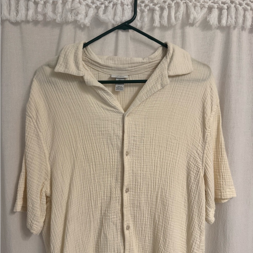 H&M Seersucker Shirt